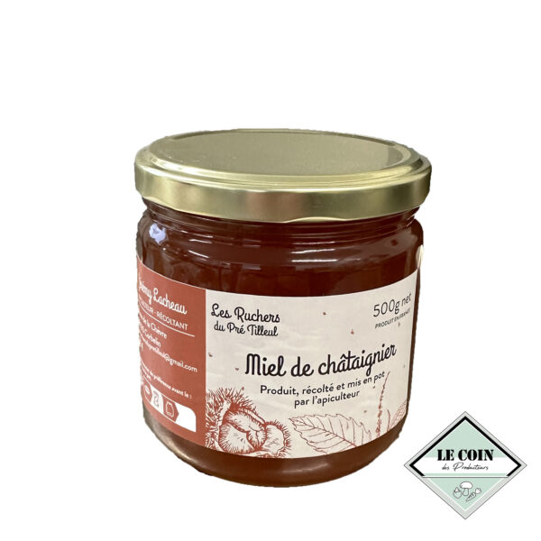 Miel de châtaignier 500g